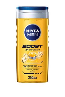 Гель для душа MEN Boost 3в1 дл NIVEA