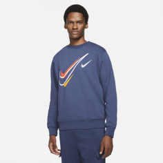 Мужская флисовая толстовка Nike Sportswear - Синий