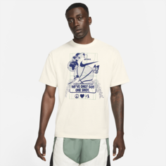 Мужская баскетбольная футболка Nike - Белый