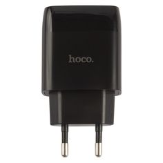Сетевое зарядное устройство HOCO C72Q Glorious USB 18W QC3.0 Black (УТ000024173)
