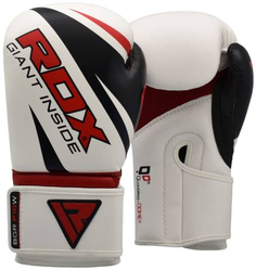 Перчатки боксерские RDX Rex F10 BGR-F10W, 12oz White (УТ-00018034)