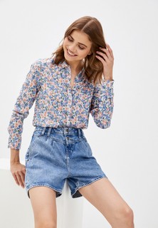 Блуза Mustang Emma floral turnup