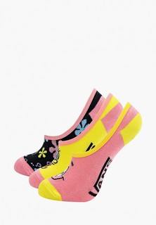 Носки 3 пары Vans VANS X SPONGEBOB CANOODLES 6.5-10 3PK