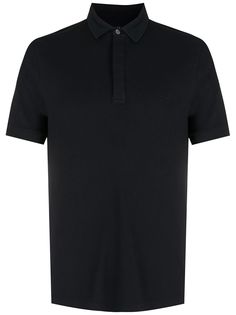 Armani Exchange рубашка поло узкого кроя с логотипом
