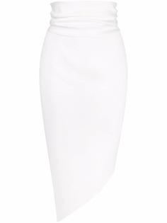 Alexandre Vauthier асимметричная юбка с завышенной талией