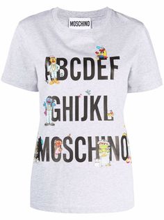 Moschino футболка с принтом