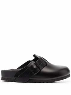 Rick Owens X Birkenstock клоги Boston с закрытым носком и пряжкой