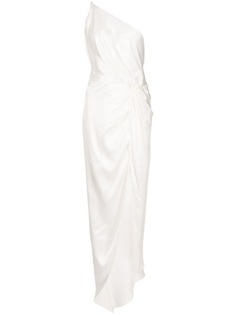 Michelle Mason вечернее платье с драпировкой