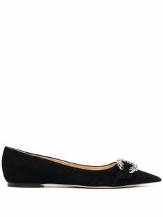 Jimmy Choo балетки Saresa с заостренным носком