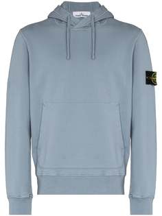 Stone Island худи с нашивкой-логотипом