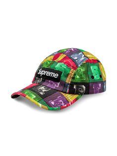 Supreme кепка Blocks Camp