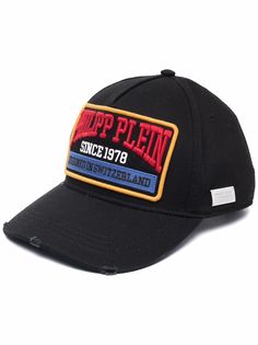 Philipp Plein кепка с нашивкой-логотипом