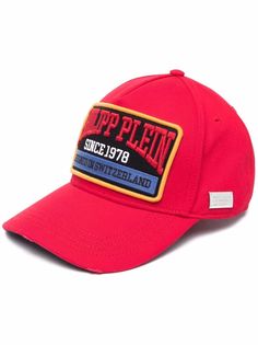 Philipp Plein кепка с нашивкой-логотипом