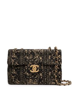 Chanel Pre-Owned сумка на плечо Jumbo Single Flap 1992-го года