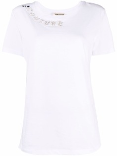 Semicouture футболка с логотипом