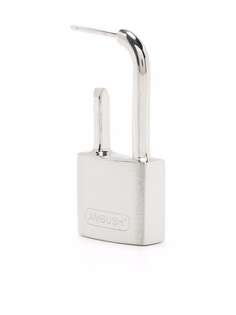 AMBUSH SMALL PADLOCK EARRING SILVER NO COLOR