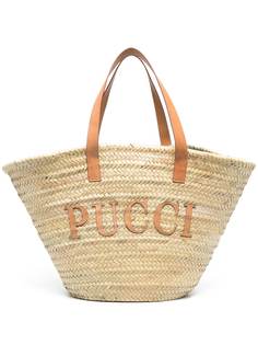 Emilio Pucci пляжная сумка с логотипом
