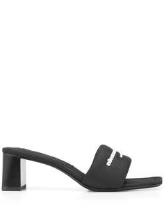 Alexander Wang мюли с логотипом