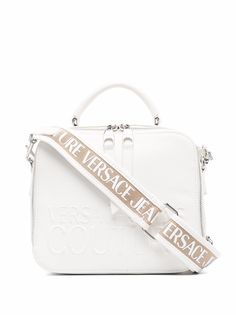 Versace Jeans Couture сумка-тоут с тисненым логотипом