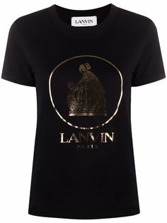 LANVIN футболка с логотипом