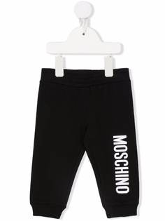 Moschino Kids спортивные брюки с логотипом