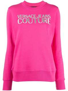 Versace Jeans Couture толстовка с круглым вырезом и логотипом