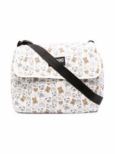 Moschino Kids пеленальная сумка Teddy Bear с нашивкой-логотипом
