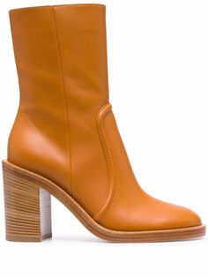 Gianvito Rossi ботильоны Conner на высоком каблуке