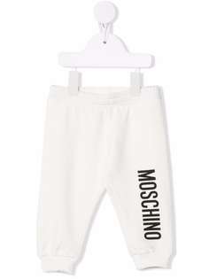 Moschino Kids спортивные брюки с логотипом