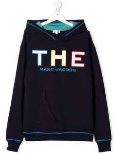 The Marc Jacobs Kids худи с нашивкой-логотипом