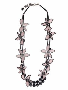 Giorgio Armani цепочка на шею со вставками в виде цветов