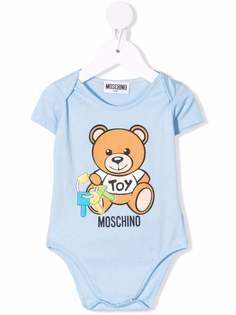 Moschino Kids боди Toy Bear