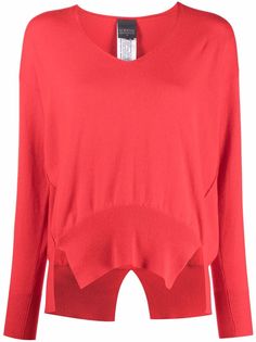 Lorena Antoniazzi кашемировый джемпер с V-образным вырезом