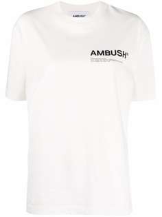 AMBUSH футболка Workshop с логотипом
