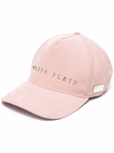 Philipp Plein вельветовая кепка с логотипом