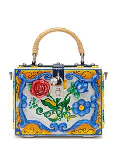 Dolce & Gabbana сумка с принтом Majolica