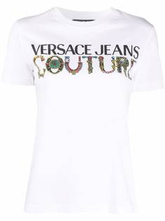 Versace Jeans Couture футболка с логотипом