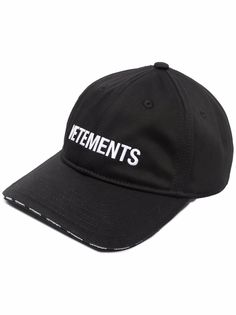 VETEMENTS бейсболка с вышитым логотипом