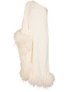 Taller Marmo платье Ubud с перьями