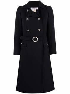 Yves Saint Laurent Pre-Owned двубортное пальто 1960-х годов