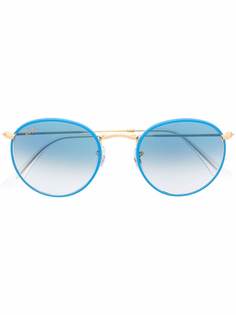Ray-Ban солнцезащитные очки в круглой оправе