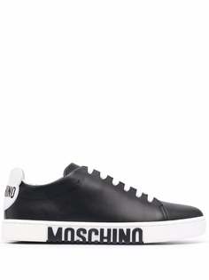 Moschino кеды с логотипом