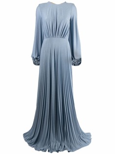 Elisabetta Franchi платье макси с разрезом