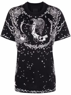 Givenchy футболка с принтом