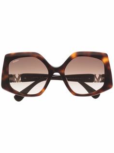 Max Mara солнцезащитные очки в квадратной оправе
