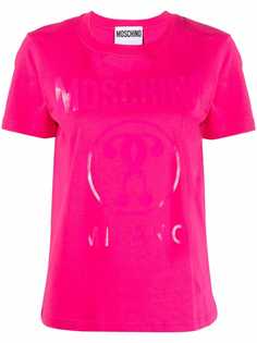 Moschino футболка с логотипом