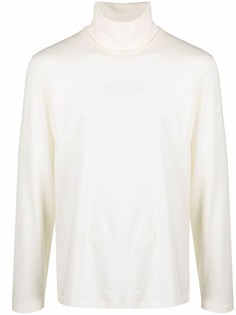 Jil Sander футболка с высоким воротником и длинными рукавами