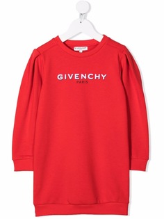 Givenchy Kids платье-футболка с логотипом