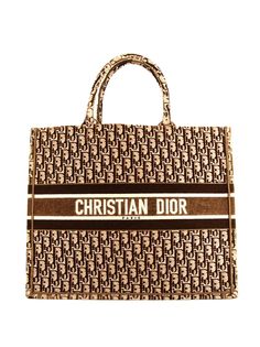 Christian Dior сумка-тоут Oblique Book 2020-го года