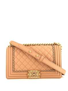 Chanel Pre-Owned сумка на плечо Boy 2020-го года
